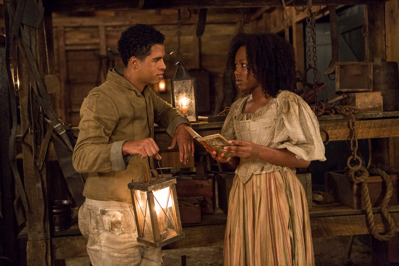 Mandela Van Peebles, left, and E’myri Lee CrutchfieldSteve Dietl/History